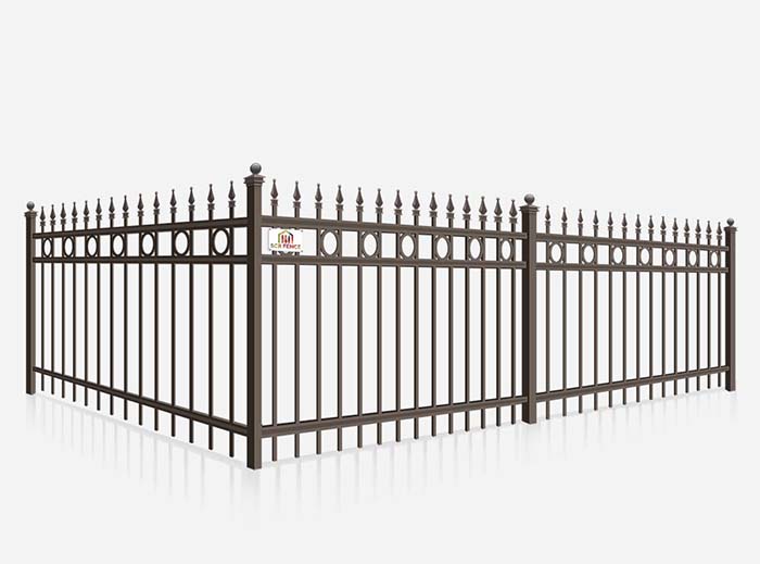 Commercial Ornamental Steel Fence - Westchester County