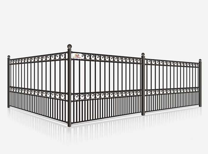 Residential Ornamental Steel Fence - Westchester County