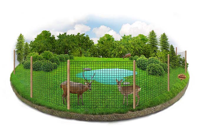 Deer fence contractor in the Westchester County area.
