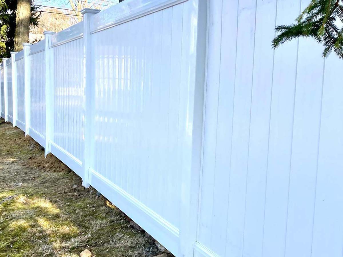 Commercial Vinyl Fence - Westchester County
