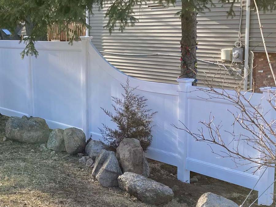 Residential Vinyl Fence - Westchester County